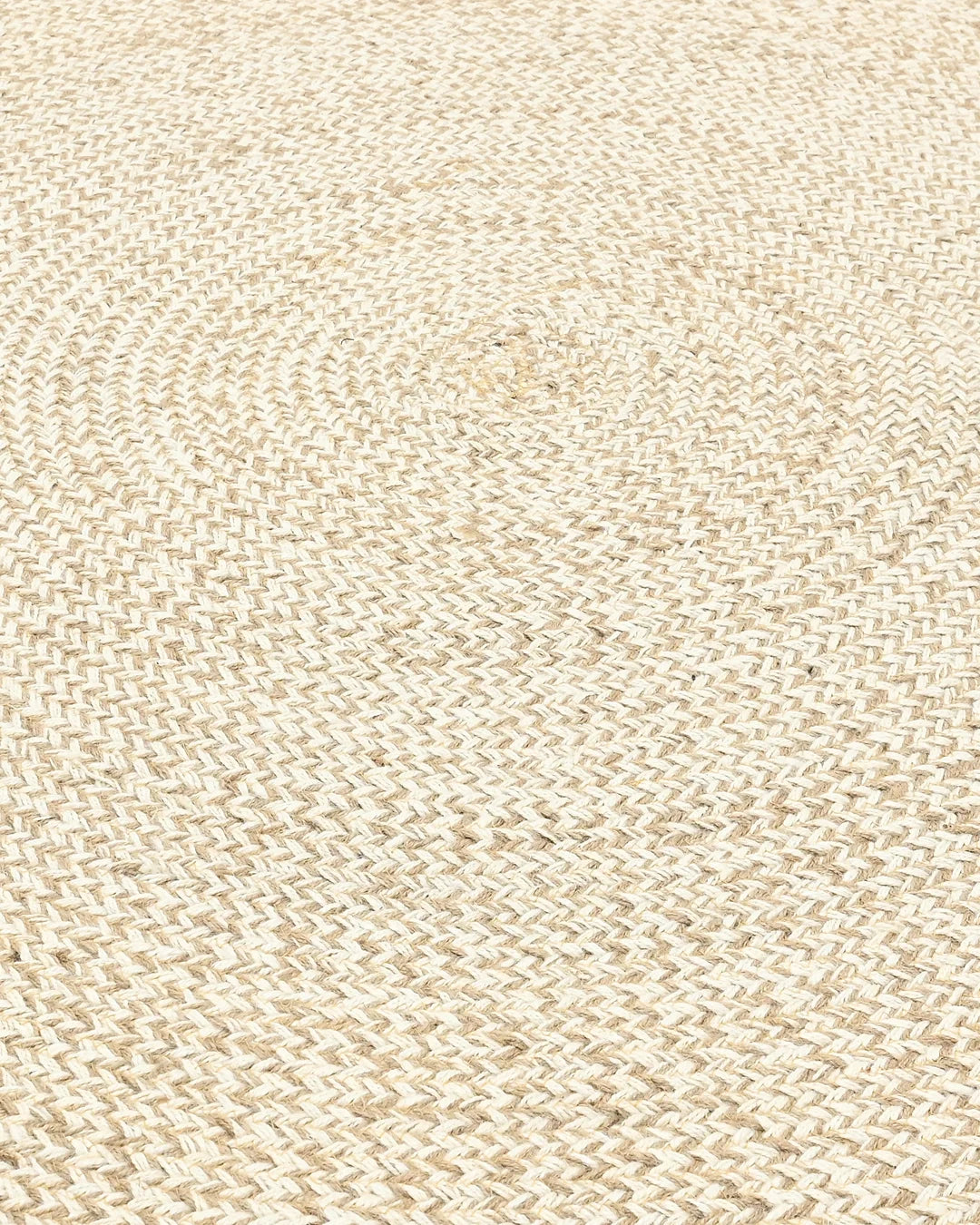 URNA MELANGE WOOL RUG BEIGE ROUND