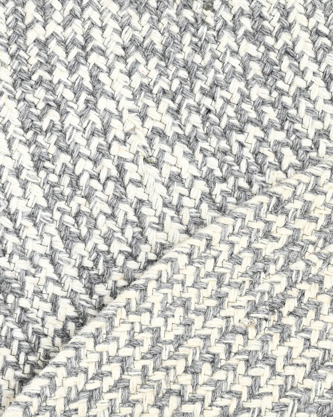 URNA MELANGE WOOL RUG GREY ROUND