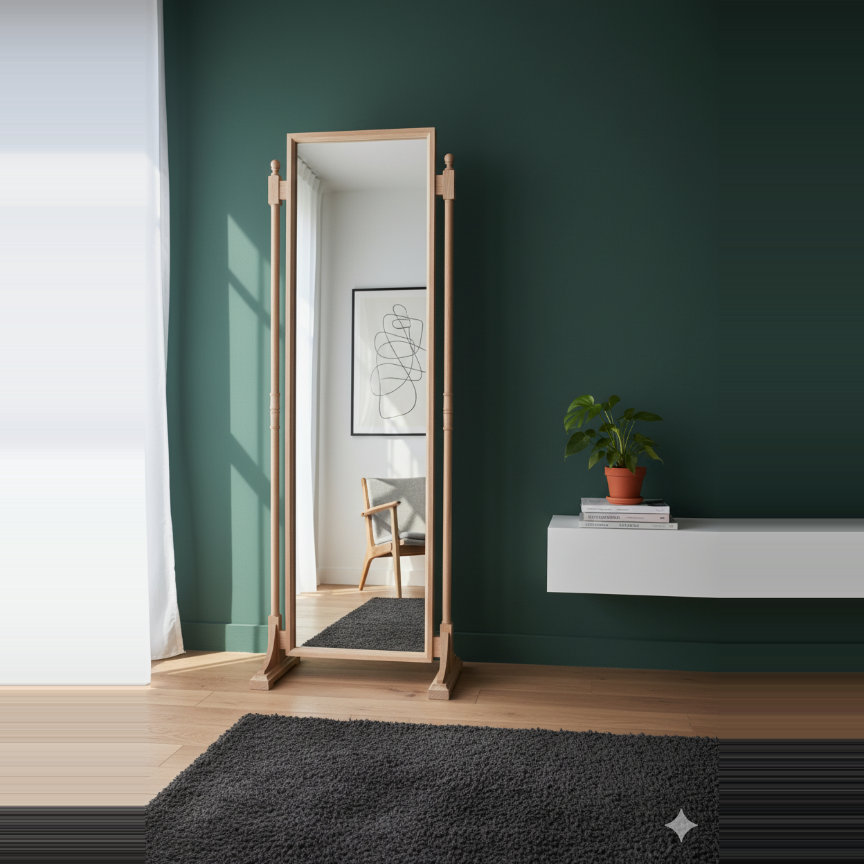 CLASSIC STAND MIRROR