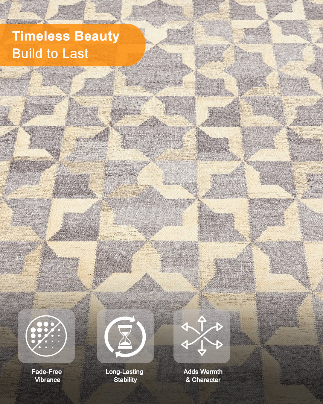 NOMAD TESSERA PET DHURRIE RUG