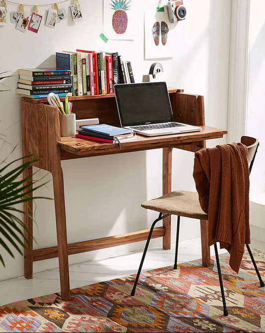 SOLID WOOD SLANT WRITING / STUDY TABLE