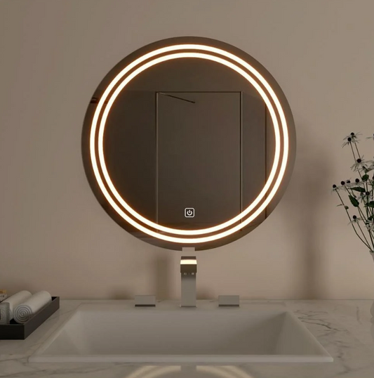 MODERN DESIGNED LED ROUND BATHROOM MIRROR