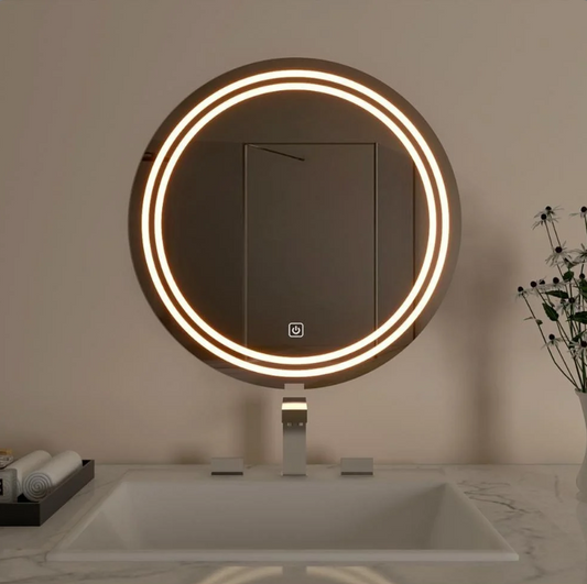 MODERN DESIGNED LED ROUND BATHROOM MIRROR