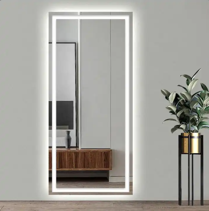 WALL MOUNTED FULL LENGTH DRESSING LED MIRROR