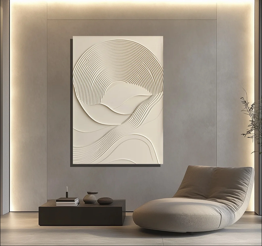 HARMONY WAVES TEXTURE WALL ART