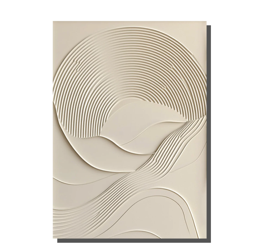 HARMONY WAVES TEXTURE WALL ART