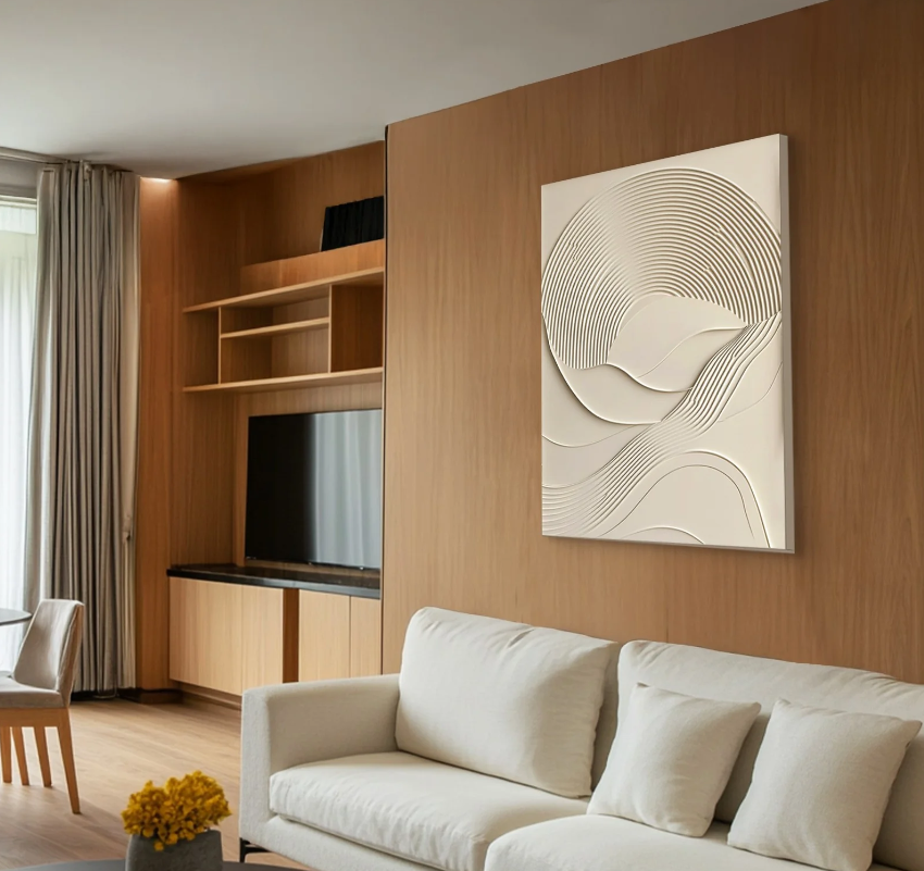HARMONY WAVES TEXTURE WALL ART