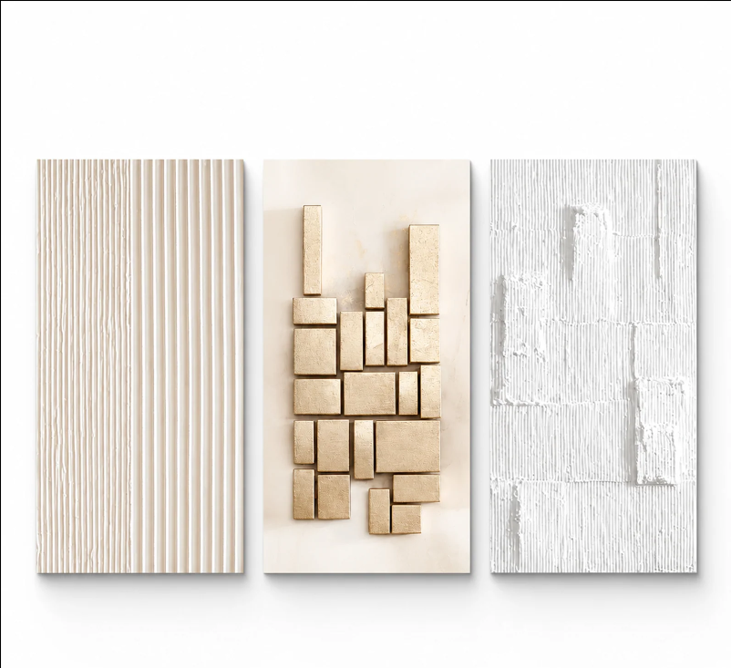 TEXTURED TRIPTYCH