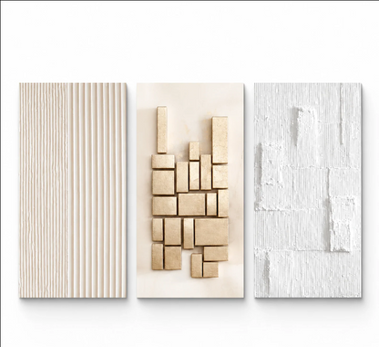 TEXTURED TRIPTYCH