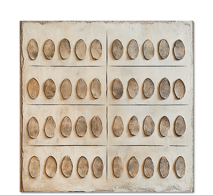 RUSTIC SYMMETRY 3D WALL ART