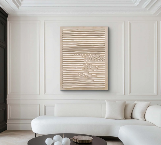 TEXTURED 3D ABSTRACT COMPOSITION