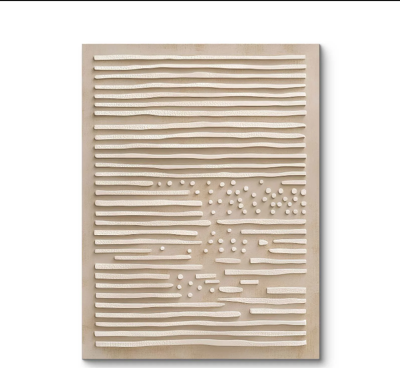 TEXTURED 3D ABSTRACT COMPOSITION