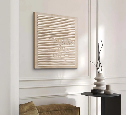 TEXTURED 3D ABSTRACT COMPOSITION