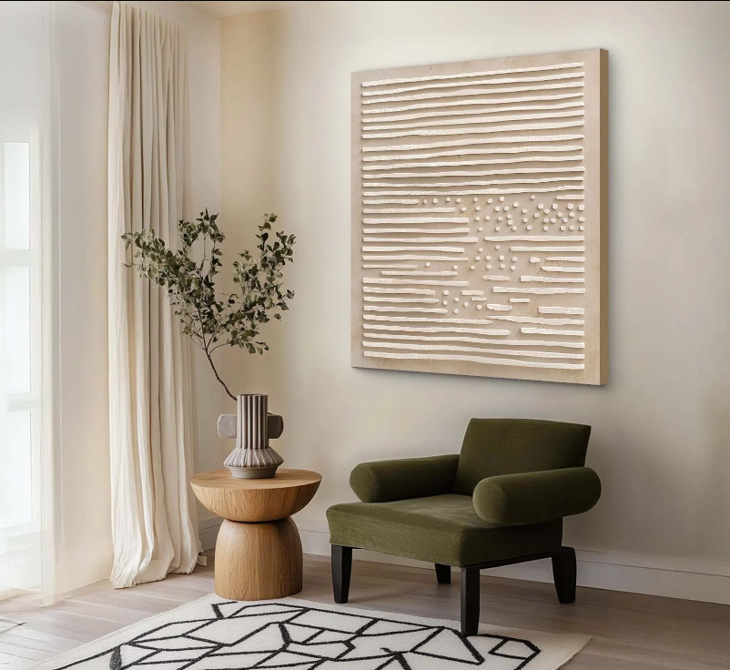 TEXTURED 3D ABSTRACT COMPOSITION