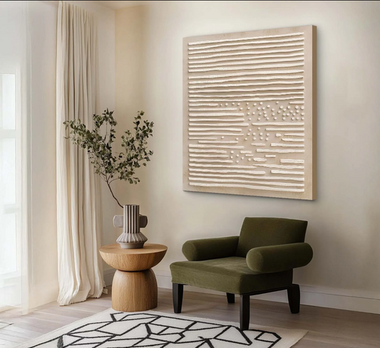 TEXTURED 3D ABSTRACT COMPOSITION