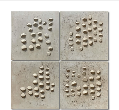 PEBBLE HARMONY 3D WALL ART SET