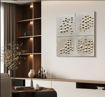 PEBBLE HARMONY 3D WALL ART SET