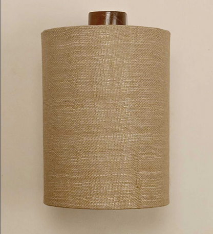 ELEMENTARY BROWN WOODEN WALL LIGHT