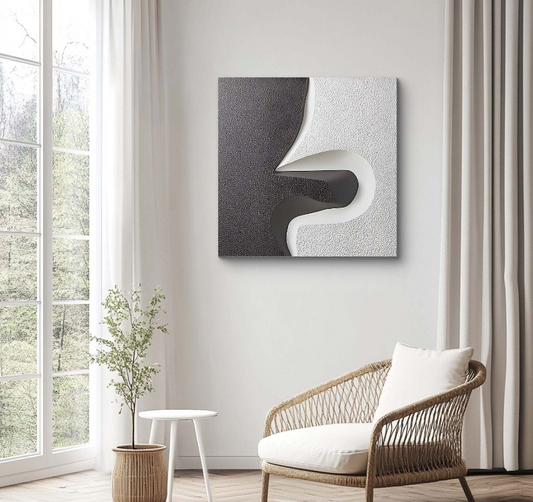 ABSTRCT SAND WAVE 3D TEXTURE ART