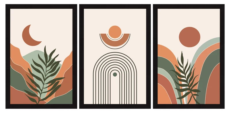 BOHO PAINTING SET OF 3