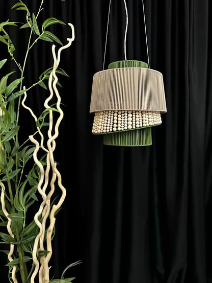 BEADS AND COTTON ROPE WHISPERING - SET OF 3