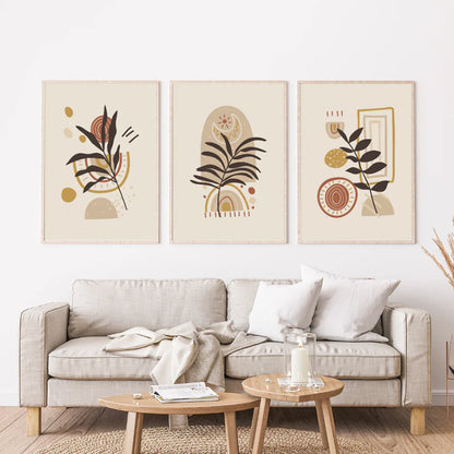BOHO BOTANICAL TRIPTYCH