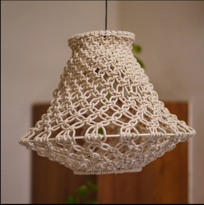 MACRAME HANDMADE CEILING LAMP
