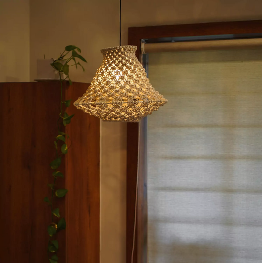 MACRAME HANDMADE CEILING LAMP