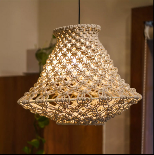 MACRAME HANDMADE CEILING LAMP