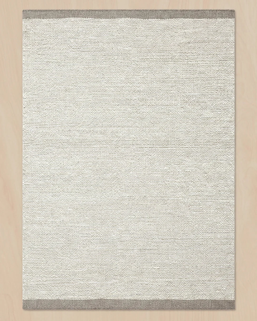 SAND GRAIN WOOL DHURRIE RUG