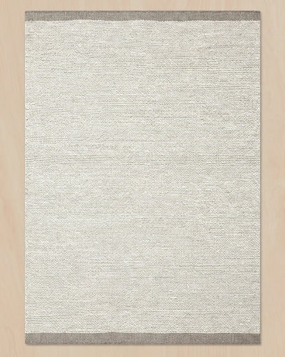 SAND GRAIN WOOL DHURRIE RUG