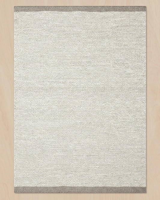 SAND GRAIN WOOL DHURRIE RUG