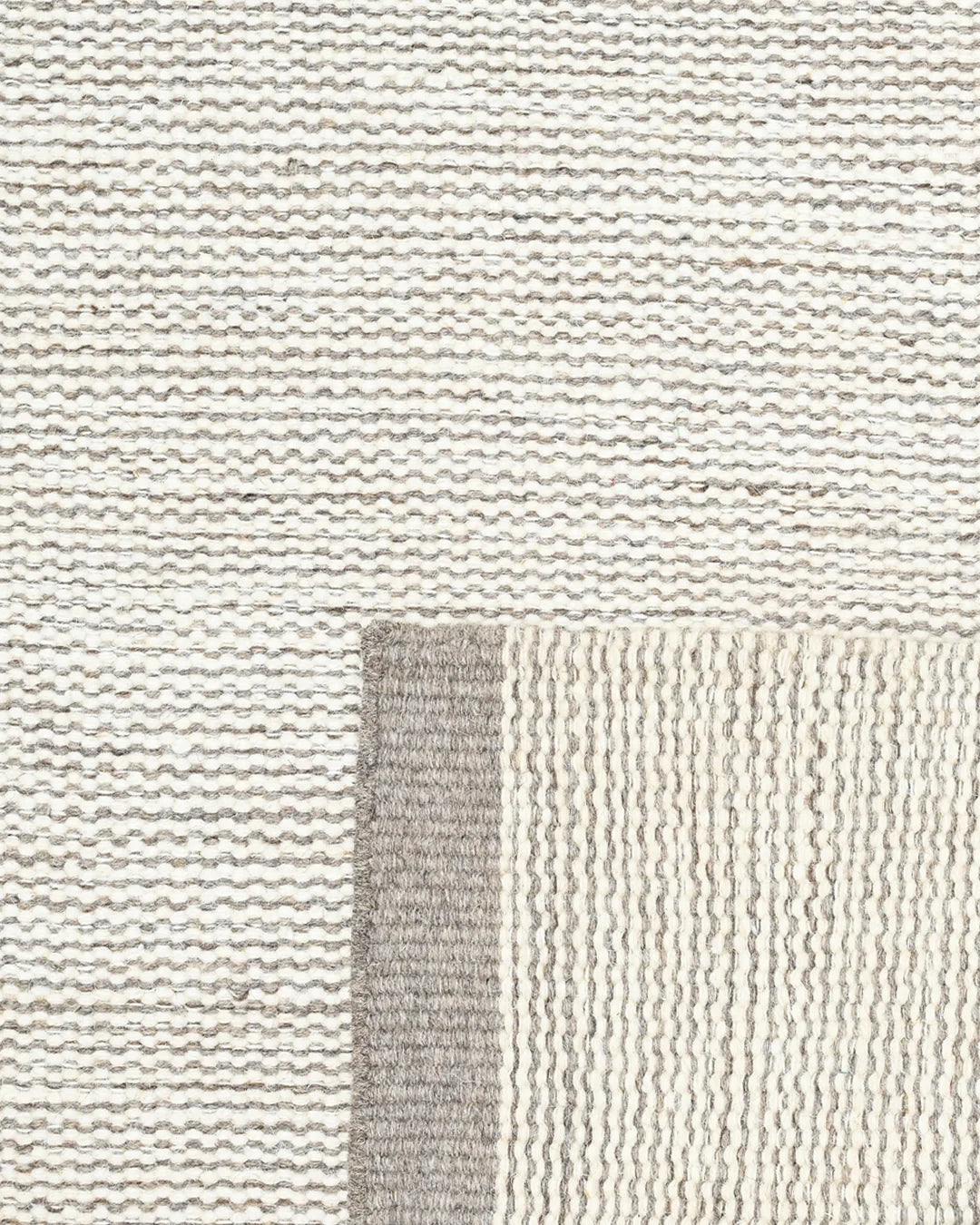 SAND GRAIN WOOL DHURRIE RUG