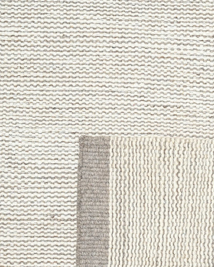 SAND GRAIN WOOL DHURRIE RUG