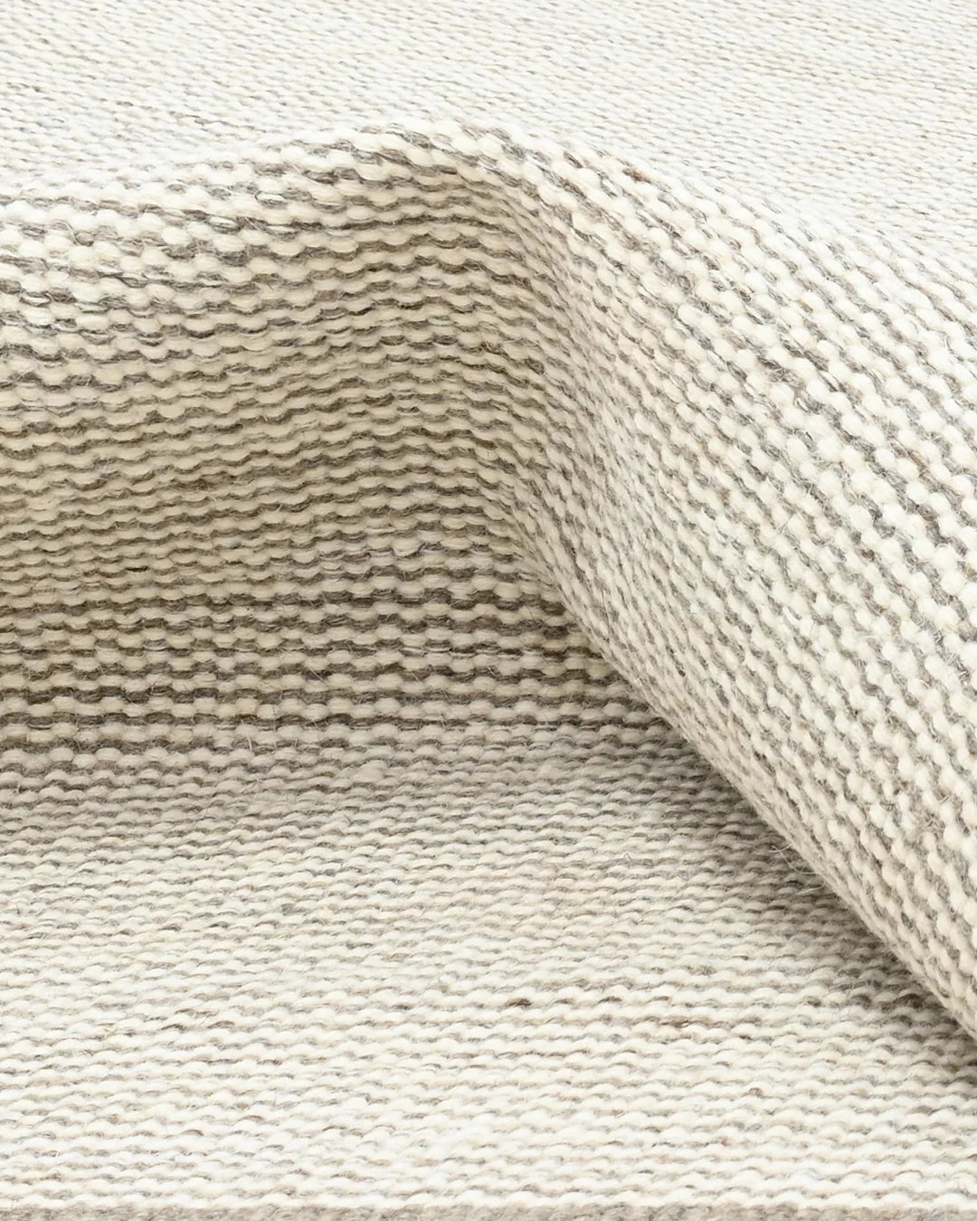 SAND GRAIN WOOL DHURRIE RUG