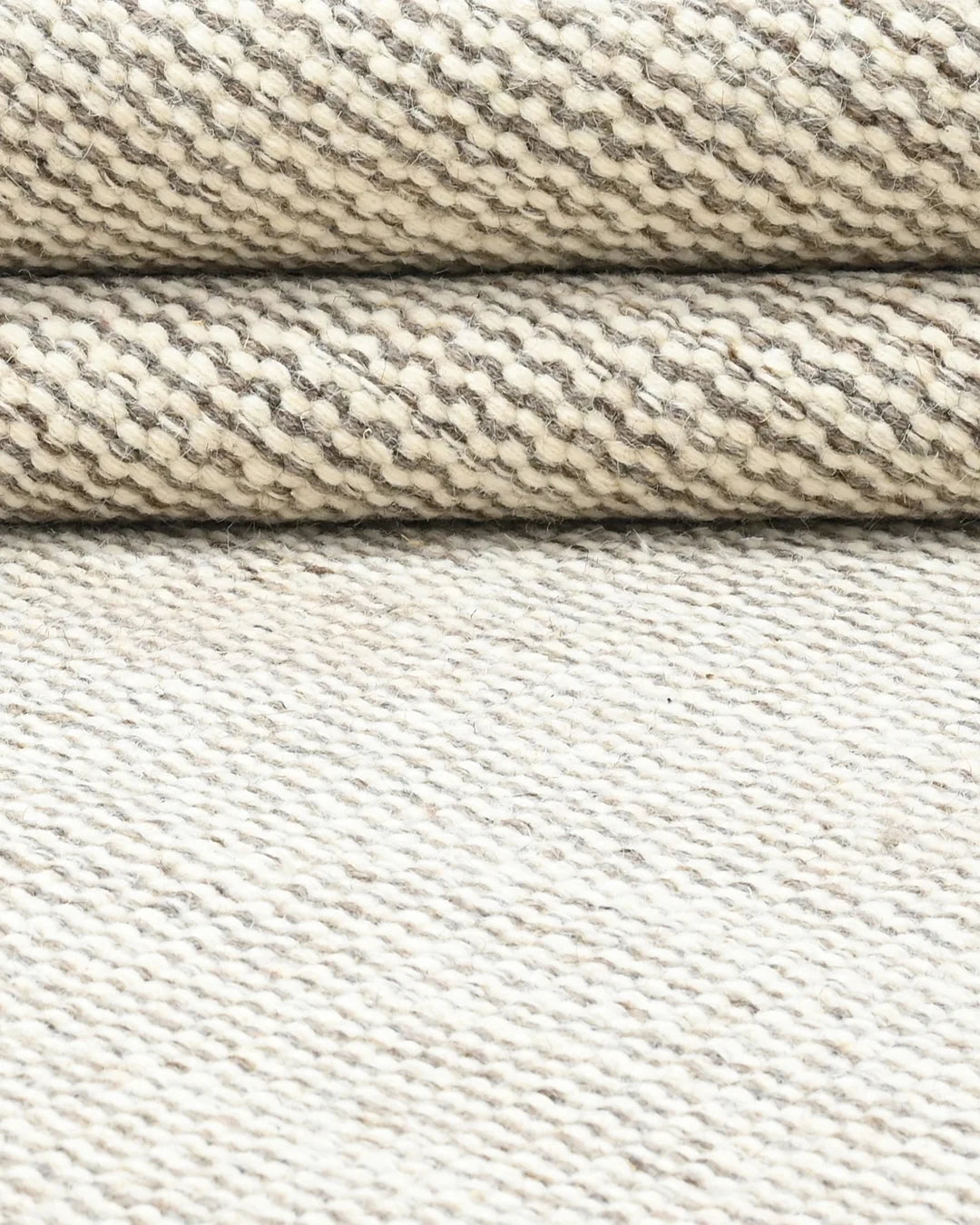 SAND GRAIN WOOL DHURRIE RUG