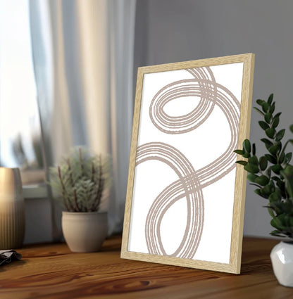 FLORAL ABSTRACT ART PAINTINGS SET OF 3