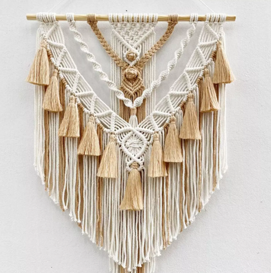 BOHO MACRAME BEAUTIFUL WALL TAPESTRY