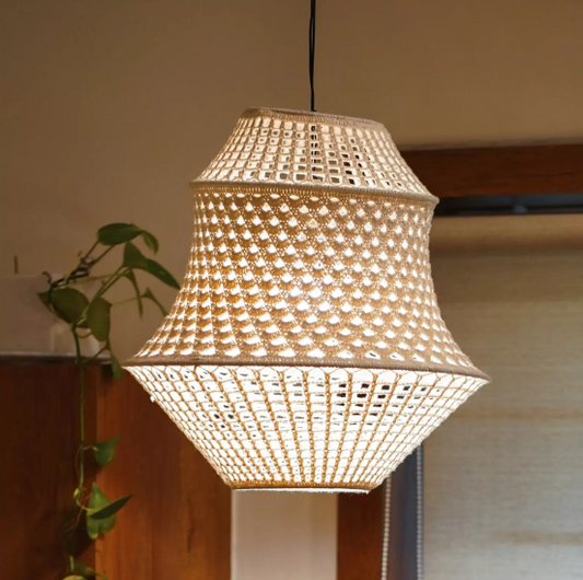 CROCHET HANDMADE CEILING LAMP