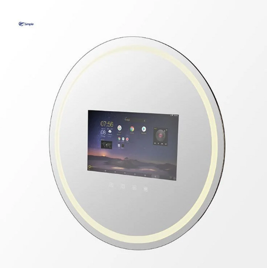ROUND ANDROID SMART LED TV MIRROR