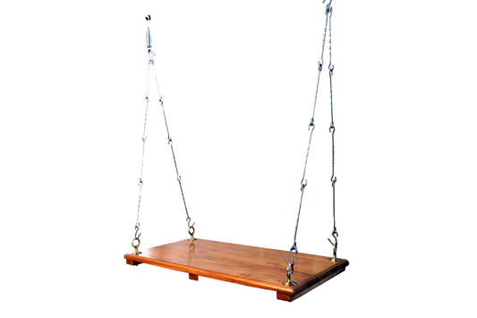 SIMPLE PAAT WOODEN INDOOR SWING OLD FASHION