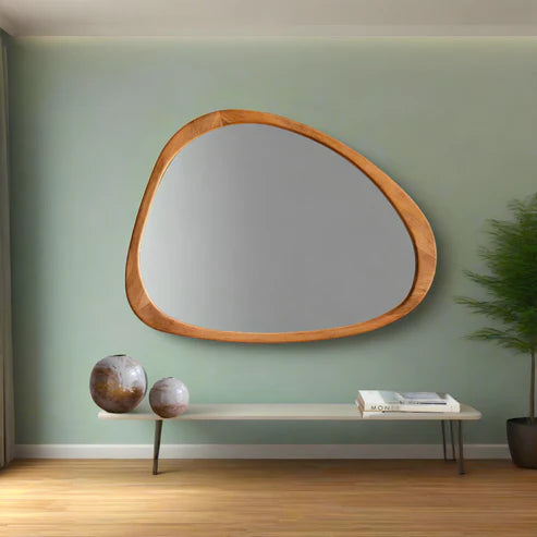 BAMBOO WALL MIRROR