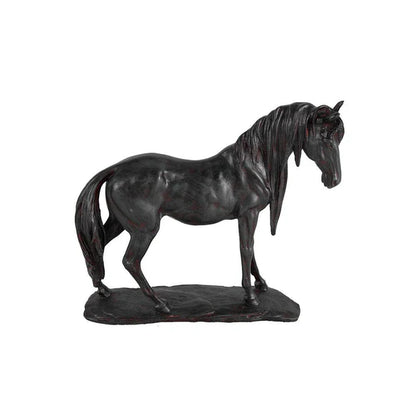 STANDING HORSE DECORATIVE SCULPTURE LARGE