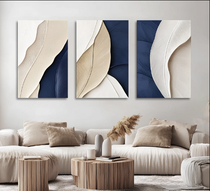 ELEGANT NATURE 3D WALL ART SET