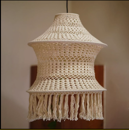 CROCHET HANDMADE CEILING LAMP