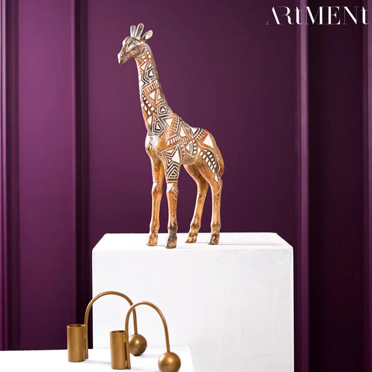 GIRAFFE GRANDEUR: TRIBAL MAJESTY