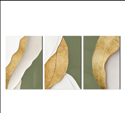 ELEGANT NATURE 3D WALL ART SET