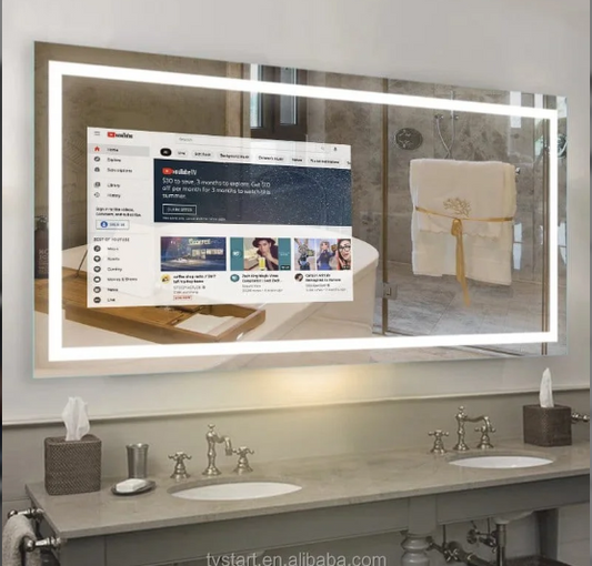 LUXURY ANDROID-POWERED LED MIRROR TV