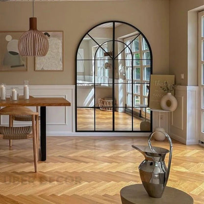 FRENCH ARCH OVERSIZED WINDOW STYLE MIRROR
