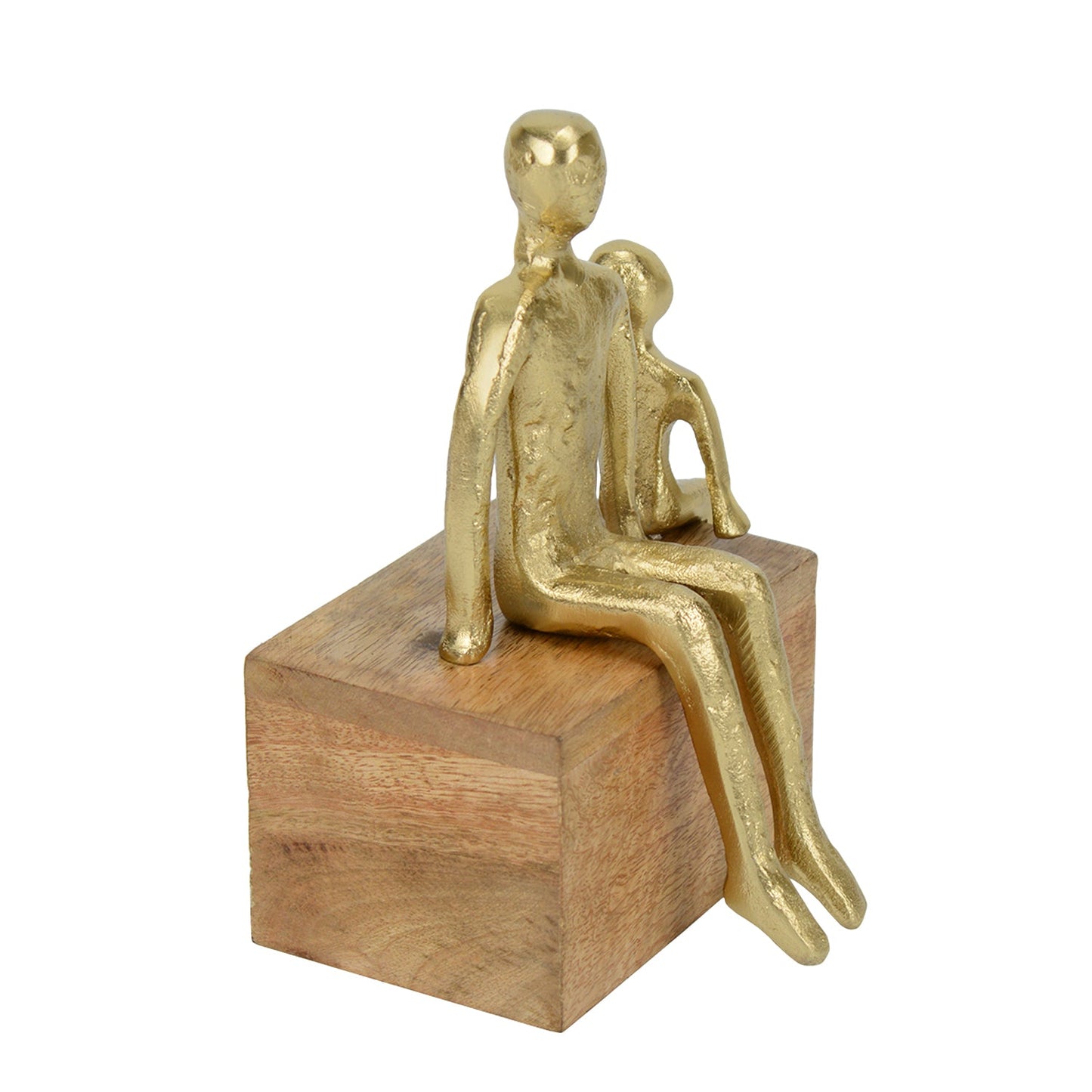 GENERATIONS EMBRACE GOLD FIGURINE